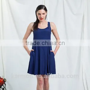 Blue Dress, Party Dress, Summer Dress, Prom Dress, Cocktail Dres thumbnail-1