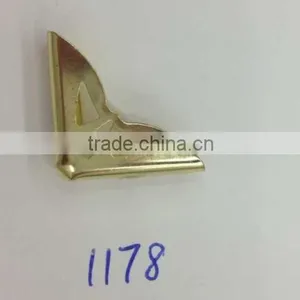 Gold Metal Book Corner for Notebook thumbnail-1
