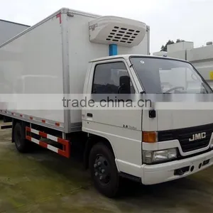 Capacity 2T JMC Truck Refrigerator With Good Refrigerator Unit thumbnail-1