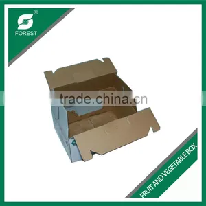 NEW DESIGN CORRUGATED FRESH FRUIT BOX FOR STRAWBERRY PACKAGING WITH HANDLES thumbnail-2