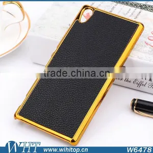 Hot New Products for 2015 Leather Coated for Xperia Z4 Case, Wholesale for Sony Z4 Case thumbnail-6