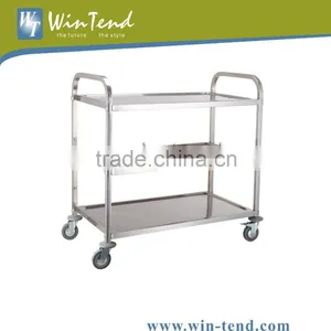 3-tier Commercial Stainless Steel Trolley Cart thumbnail-1