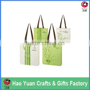 2014 Eco-friendly Cotton Tote Bag for Promotion-HYGWD027 thumbnail-1