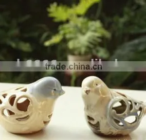 Ceramic Bird Home Decoration With Hollowed Out Shape thumbnail-1