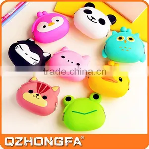 Hot Style Lovely Mini Coin Purse Soft Circular Cartoon Silicone Coin Purse thumbnail-1