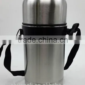 DGCCRF/LFGB Certified 600ml/800ml/1000ml Stainless Steel Vacuum Soup /food Container thumbnail-1