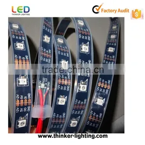 IC 60leds DC 5V RGB Digital Ws2801b Led Strip Lights IP 20 IP65 IP67 IP68 thumbnail-4