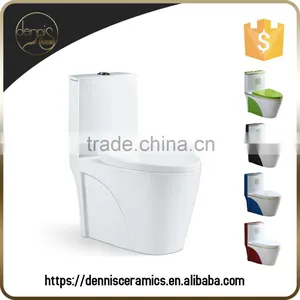 Dennis 2037 Upper Pressing Two End Ceramic WC Toilet thumbnail-1