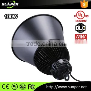 Waterprof Gagrage IP65 Led Industrial 100w Led High Bay Warehouse Lighting Fixtures thumbnail-5