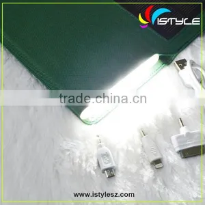 8000mAh Solar Type Power Bank Foldable Solar Storage Power thumbnail-5