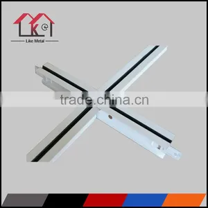 T Bar Suspended Ceiling T Grid / Galvanized Steel Drywall Furring Channel With Low Price thumbnail-2