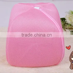 YIWU RODA 100% Polyester New Style of Pure Color Sandwich Washing Bag thumbnail-2