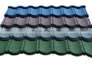 Aluminum Zinc 0.4mm Stone Coated Metal Roofing Tile With Kenya Standard thumbnail-4