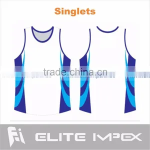 Custom Gym Singlets thumbnail-1