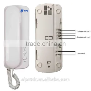 2014 Hot Sale Audio Door Phone Intercom System With Internal Power Supply thumbnail-2