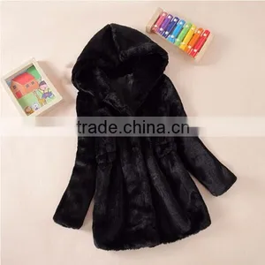 Frozen Winter Fur Coat Girls Japanese Jackets and Coats thumbnail-1