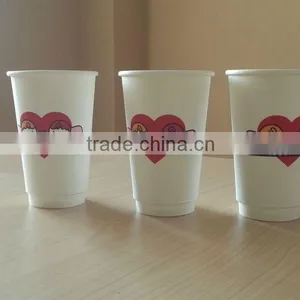 Custom Printed Disposable Ripple Wall Paper Coffee Cup thumbnail-5