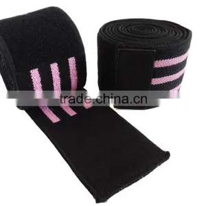New Titanium Customized Weight Lifting Knee Wrap thumbnail-1