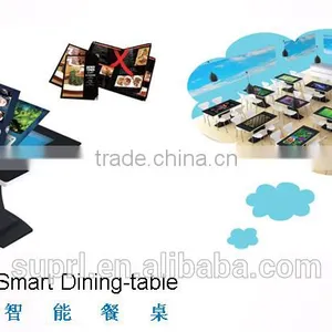 Certified With CE, ISO, FCC Advertisement and Meetting Display Touch Screen Table thumbnail-1