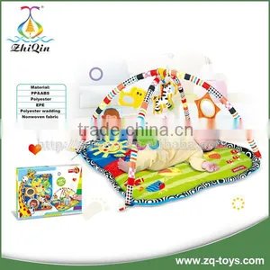 Funny Baby Crawl Mat With Hanging Toy thumbnail-1