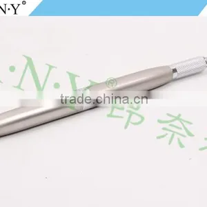 ANY Double Use Metal Handle Tattoo Embroidery Microblading Eyebrow Pen thumbnail-6