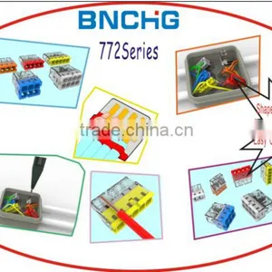 2016 New Design Equivalent Wago 2273-204 4pin Connector Cable for Cctv Camera Cable in Stock thumbnail-4