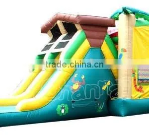 Tree House Inflatable Bouncer Slide Combo for Kids thumbnail-1