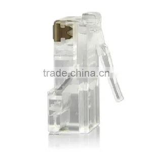 Durable With Thick Piece of Gold Cat5e RJ45 Plug thumbnail-3