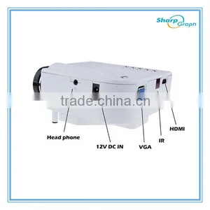 Hot Product for 2015 UNIC Pico Mini Low Power Consumption LED HD Projector UC28+ Pocket Cheap LCD Projectors for Sale thumbnail-3