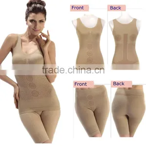 Mature Women Sexy Magnet Magnetic Body Shaper Monalisa Slim Suit thumbnail-1