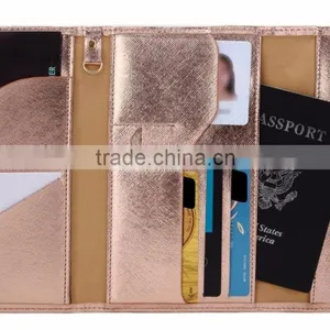 Luckiplus Inventory Multi-purpose Rfid Blocking Passport Wallet Organizer Holder thumbnail-5