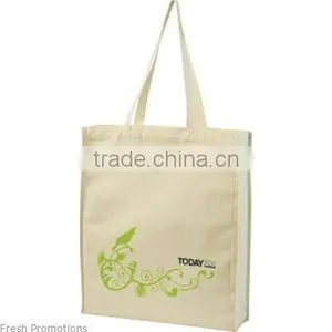 Large Shopping Cotton Tote Bag thumbnail-1