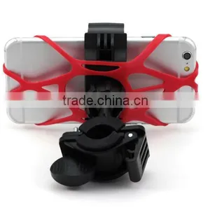 Universal Motorcycle Bicycle Handlebar Mount Holder Band Bike Phone Holder For Cell Phone thumbnail-5