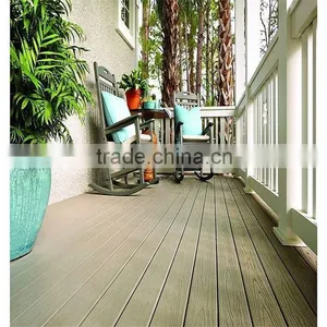 Garden Park Countyard Outdoor Floor Wpc Crack-resistant Decking Outdoor Use thumbnail-1