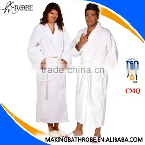 2016 Wholesale Adult Onesie Warm Sexy Bathrobe 100% Cotton thumbnail-2