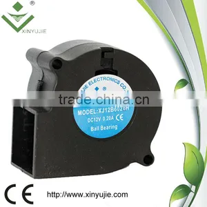 XYJ6028 60mm Energy Saving Small Centrifugal Blower 12v thumbnail-2