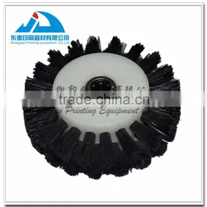 KBA Printing Machine Good Quality Small Black Brush Wheel thumbnail-1