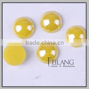 Feilang Factory Price Yellow Hotfix Ceramicl Beads thumbnail-1