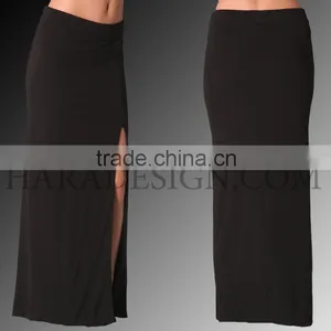 Side Slit Long Skirt thumbnail-1
