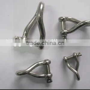 Stainless Steel Twisted Shackle thumbnail-1