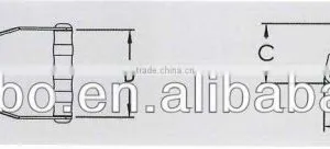 2" Cargo Lashing Ratchet Buckle Straps Truck Ratchet Tie Down thumbnail-5