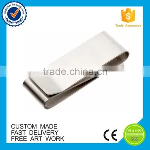 Wholesale High Quality Blank Gold Metal Money Clip thumbnail-5