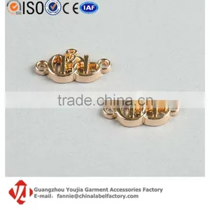 Professional Manufacturer Gold Metal Brand Label Logo thumbnail-1