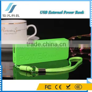 5600mAh Slim USB Power Bank Charger Green thumbnail-3