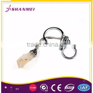 Strict Time Control Manufacturer Decorational Beautiful Custom Made Metal Keychains thumbnail-1