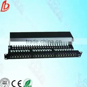 Utp Network 24 Ports 48 Ports 96 Ports Cat5 Patch Panel thumbnail-5