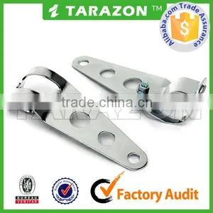 Motorcycle Custom Cafe Racer Bobber Chrome Headlight Brackets For 35-43mm Forks thumbnail-5