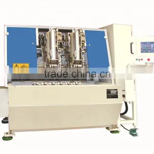 Two Heads Drilling and Tufting Combination Machine/Cylindrical Brush Machinery/Fiber Brush Making Machine thumbnail-1