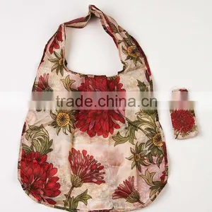 170T Suprior Quality Polyester Reusable Folding Shopping Bags thumbnail-3