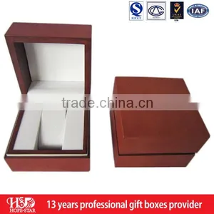 Wholesale High Quality Beatiful Leather Printed Logo Jewelry Box/paper Jewelry Box/velvet Jewelry Box thumbnail-4